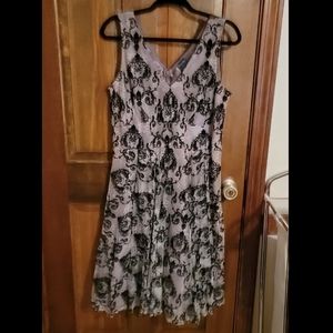 Black and Grey dress